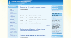 Desktop Screenshot of kalvaria.sk